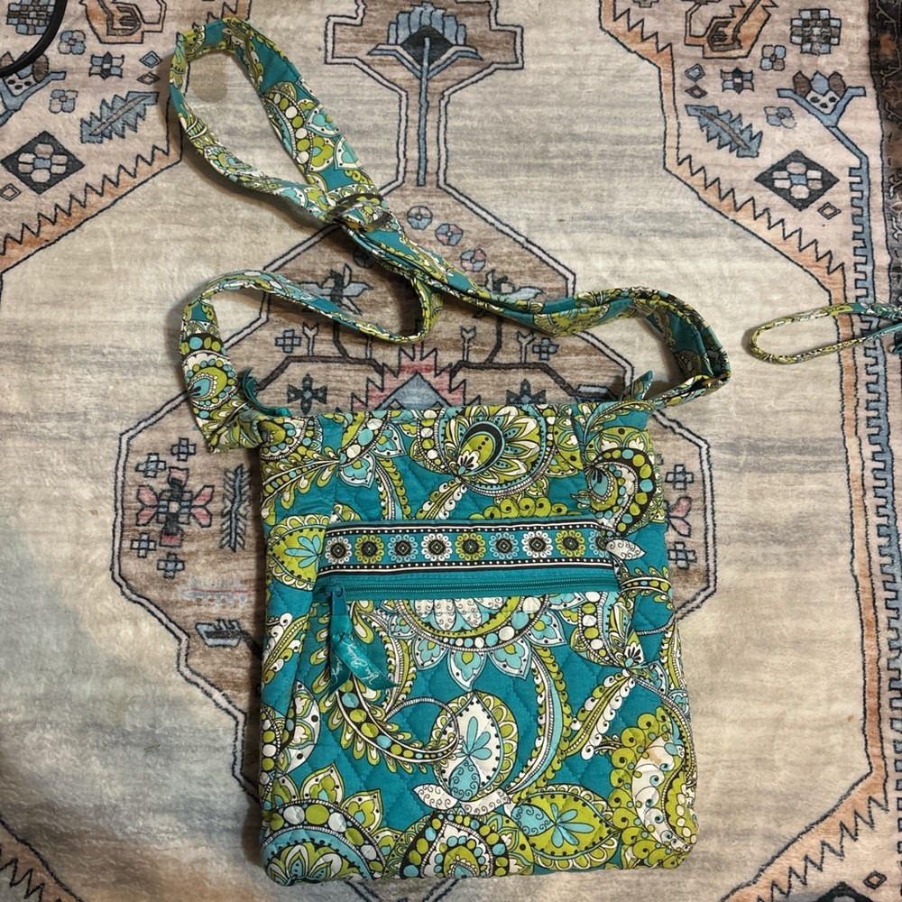 Vera Bradley Paisley Print Purse With Matching Wallet